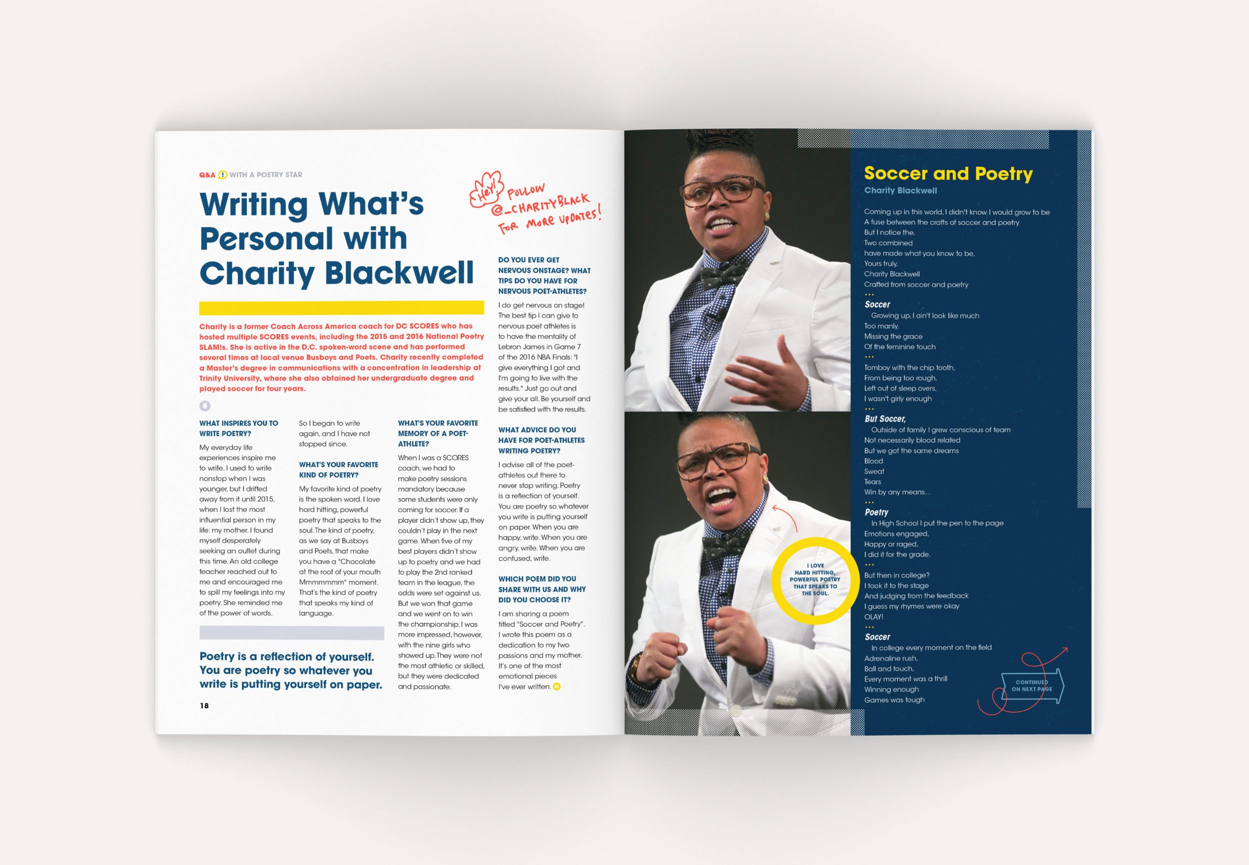 Neue Now Design Co / Dave Kriebel / America SCORES / Kicker! Magazine