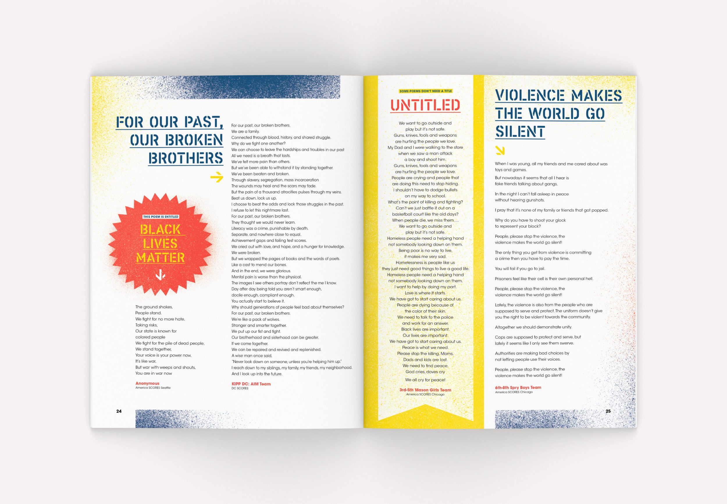 Neue Now Design Co / Dave Kriebel / America SCORES / Kicker! Magazine